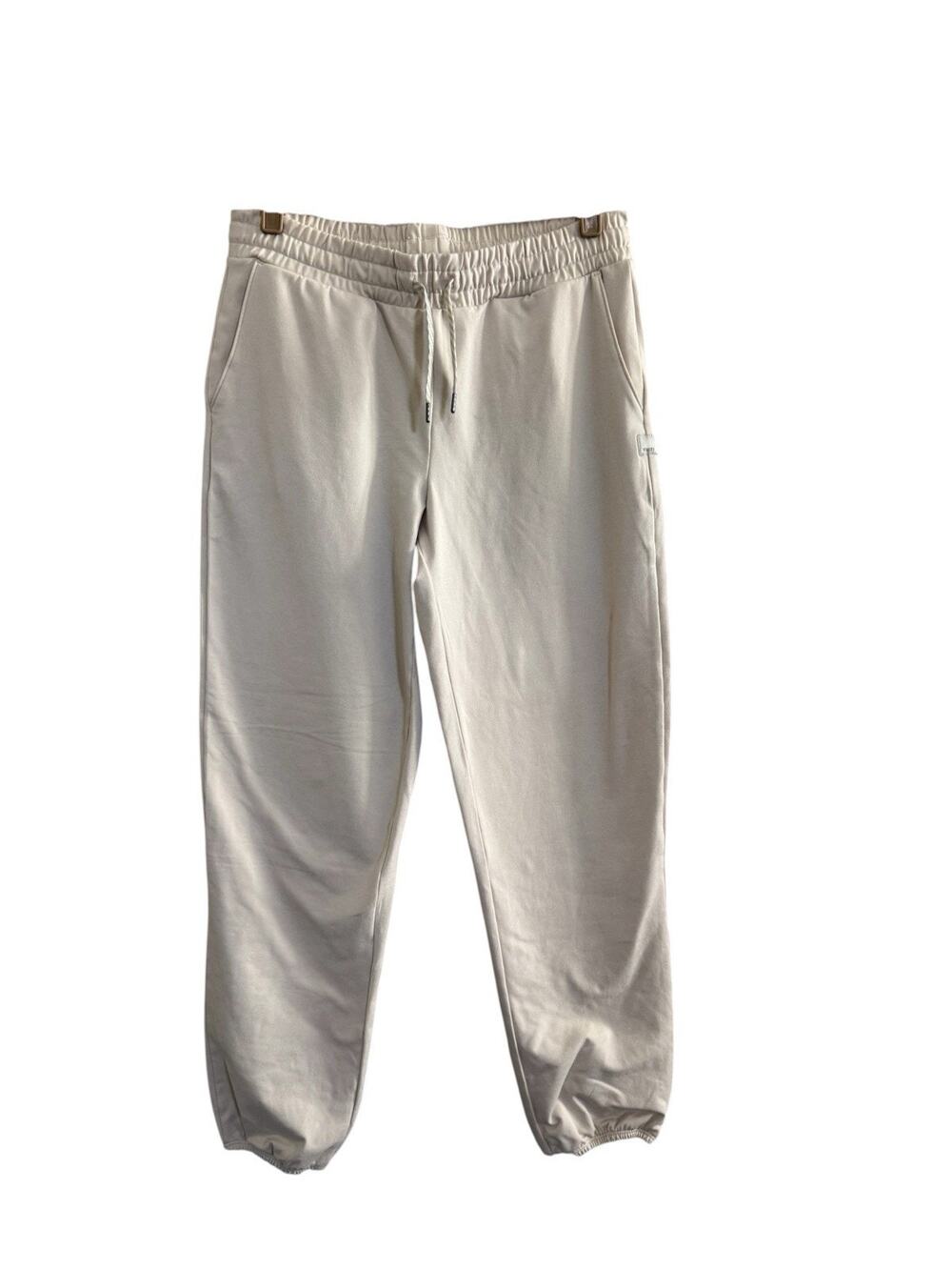 Vuori Ponto Performance Jogger Womens Small Ecru VW4148 DreamKnit Pants#NE110